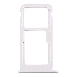 Wewoo Tiroir pour carte SIM Plateau SIM + SIM / Micro SD Nokia 7.1 / TA-1100 TA-1096 TA-1095 TA-1085 TA-1097 Argent