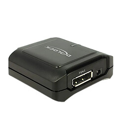 Avis DeLOCK 11464 adaptateur et connecteur de câbles Displayport 20 pin, DC 5V Displayport 20 pin Noir