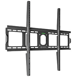 ONKRON Support Mural TV 55 Pouces - 100 Pouces Ecran & TV, Accroche Television Mural Poids de 75 kg Support TV Mural Fixe avec VESA 75x75 - VESA 800x600/Fixation Television Murale Universel UF4-B Noir 