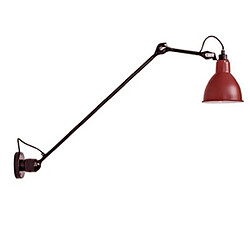 Universal Lampe murale moderne simple rétro balançoire télescopique nordique double lampes murales salon chambre lit éclairage luminaire (grand rouge)