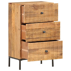 Maison Chic Buffet,Meuble de Rangement,commode pour salon,Cuisine 45x30x75 cm Bois de manguier massif -MN88942