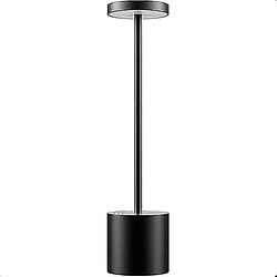 Universal Lampe de table LED sans fil recharge USB portable (noir) 