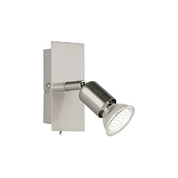 Lumière Spot simple moderne Nimes Nickel mat 3000K