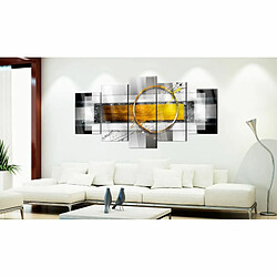 Paris Prix Tableau sur Verre Acrylique Golden Shot 100 x 200 cm