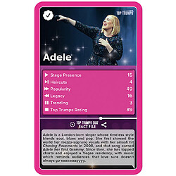 Acheter Winning Moves Music Popstars - Top Trumps Jeu de société (Anglais)