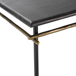 Avis Table Basse Thai Natura Noir Doré 122 x 37 x 61 cm