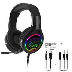 Casque gaming SPIRIT OF GAMER PRO-H8 RGB Rainbow compatible PS5 - XBOX SERIES X | S