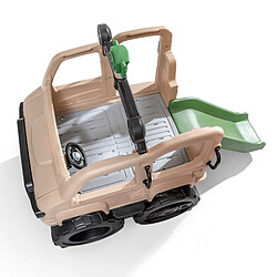 Acheter Step2 Safari Truck Climber Cadre d'escalade avec toboggan | Structure à grimper en plastique pour le jardin | Jeux escalade pour enfants en forme de voiture