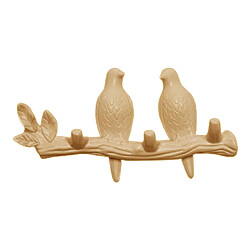 Creative Oiseaux Muraux Art Cintre Cap Titulaire De Stockage Décor À La Maison Cadeau Perle 2 Oiseau