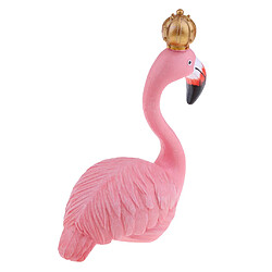 Avis rose flamant figurine statut ornement résine décoration cadeau l roi