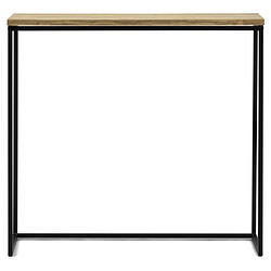 Acheter Ds Meubles Table Mange debout 30x120x110 cm Noir