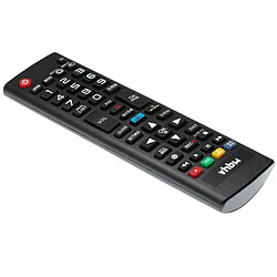 vhbw Télécommande remplace LG AKB73975702 pour télévision,TV - télécommande de rechange