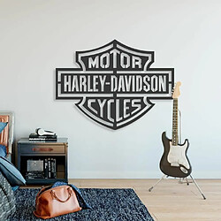 DEKORY Harley Davidson Décoration Murale en Métal 35 x 27 cm
