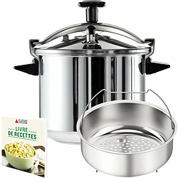 SEB Autocuiseur authentique XL 12L Inox PO5317