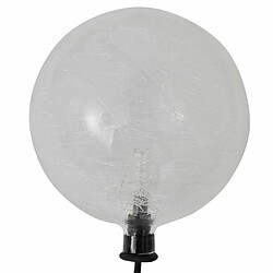 Vidaxl Boule solaire LED flottant 3 pièces - Blanc pas cher