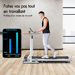 BLACK LORD Tapis de Course/Marche Électrique Maison Bureau Incliné Pliable pas cher