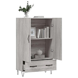 Acheter Maison Chic Buffet,Meuble de Rangement,commode pour salon,Cuisine sonoma gris 69,5x31x115 cm bois d'ingénierie -MN13112