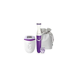 Philips BRP505/00 Coffret depilation Corps et Maillot, avec Epilateur electrique Satinelle Essential