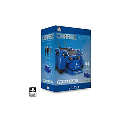 A4T Station de chargement double pour PS4 - Bleu