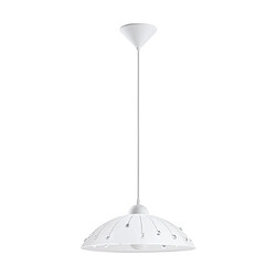 EGLO Plafonnier Dome Suspension Blanc