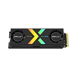 PNY - CS3150 XLR8 Gaming EPIC-X RGB - Disque dur SSD Interne - 1To - M.2 NVMe - RGB Heatsink (M280CS3150XHS-1TB-RB)