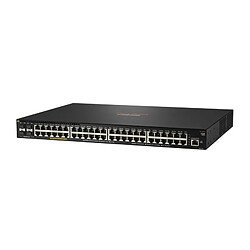 Aruba, a Hewlett Packard Enterprise company JL557A commutateur réseau Géré L3 Gigabit Ethernet (10/100/1000) Noir Connexion Ethernet, supportant l'alimentation via ce port (PoE)