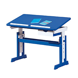 Mes Bureau multifonction 109x64-90x55 cm bleu - MODULAR