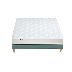 Acheter Idliterie Ensemble Matelas 100% latex 3 zones ESSENTIEL + Sommier - Fabriqué en France