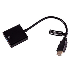 Ansonic Adaptateur Convertisseur HDMI mâle vers VGA D-Sub Femelle 0,2 m