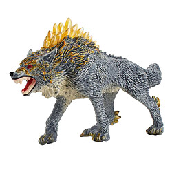 Loup Sauvage Modèle Figure Animaux De La Forêt Figurine Jouet Sculpture En Plastique Style 2 pas cher