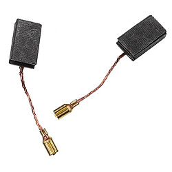 vhbw 2x Balais de charbon pour moteur 5 x 10 x 17mm compatible avec Berner BAG-125-1 outil électrique 