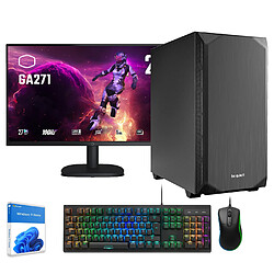 Sedatech Pack PC Gamer Silent • AMD Ryzen 9 7900X • RTX4070 • 16Go DDR5 • 1To SSD M.2 • Windows 11 • Moniteur 27"