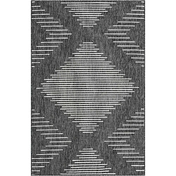 Hadorn Tapis d'Extérieur - 305x213 - Anthracite - Tulum 