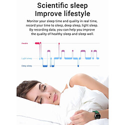 Yonis Montre Connectée IP67 Étanche Suivi Santé pas cher