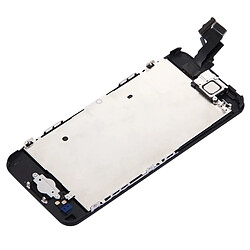 Acheter Wewoo Pour iPhone 5C caméra frontale noir + LCD + cadre + pavé tactile Assembleur de numériseur pièce détachée 4 en 1