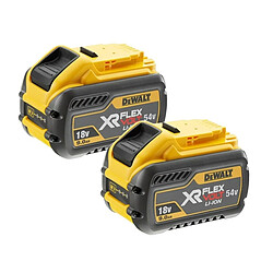 Batterie au lithium rechargeable Dewalt DCB547X2 9 Ah 18 V (2 Unités)