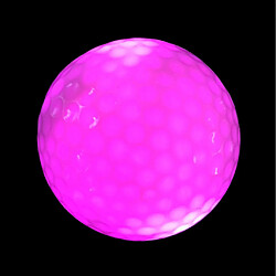 Glow In Dark LED Light Up Golf Ball Taille Officielle Tournament Ball Rose Red