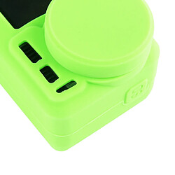 Avis Wewoo Etui de protection en silicone avec cache-objectif pour Action Osmo Vert