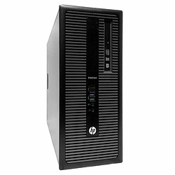 PC Tour HP EliteDesk 800 G1 Intel Core i3-4130 RAM 8Go SSD 240Go Windows 10 Wifi - Occasion