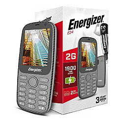 Inovalley Téléphone portable ENERGIZER 2G double SIM noir E24 