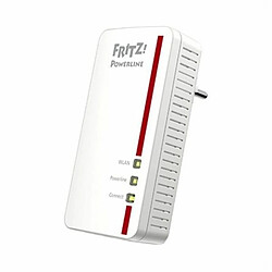 Adaptateur PLC Fritz! WLAN 1260E 866 Mbps 5 GHz Blanc Rouge