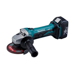 Makita - Meuleuse d'angle Ø 115 mm 18 V Li-Ion 4.0 Ah avec coffret - DGA452RME