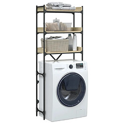 Acheter vidaXL Étagère de lave-linge chêne sonoma 67x25x163 cm bois ingénierie