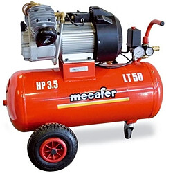 Compresseur lubrifié 50 Litres 3,5 HP MECAFER