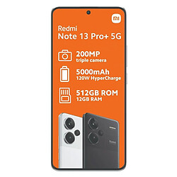 Smartphone Xiaomi REDMI NOTE 13 PRO+ 6,67" Mediatek Dimensity 7200 Ultra 12 GB RAM 512 GB Blanc