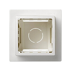 Ledkia Adaptateur pour Appareillage SIMON 27 73088-50 Blanc