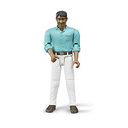 Bruder Figurine homme articulé en Jean blanc