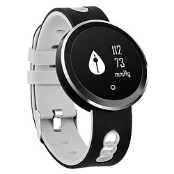 Wewoo Bracelet connecté noir 0.95 pouces HD OLED écran Smart Display Bluetooth, IP68 imperméable à l'eau, podomètre de / Rappel sédentaire / Moniteur de fréquence cardiaque / de sommeil, Compatible avec Android et iOS Téléphones