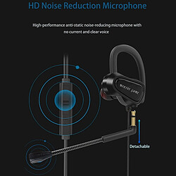 Universal Casque de jeu avec microphone HD 3,5 mm câblé casque stéréo téléphone portable tablette ruban métrique casque pas cher