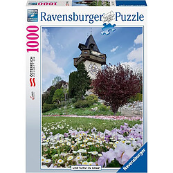 Ravensburger Puzzle - Tour de l'horloge à Graz - 1000 pièces 